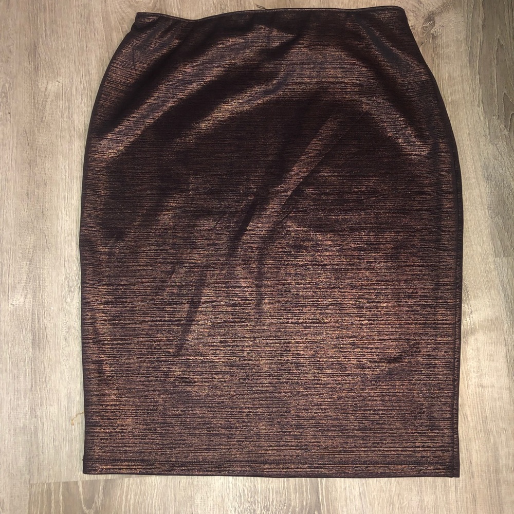 Plus size pencil skirt